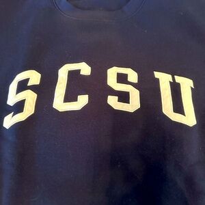 SCSU (Southern Connecticut State University) Crew Sweatshirt (Lg)